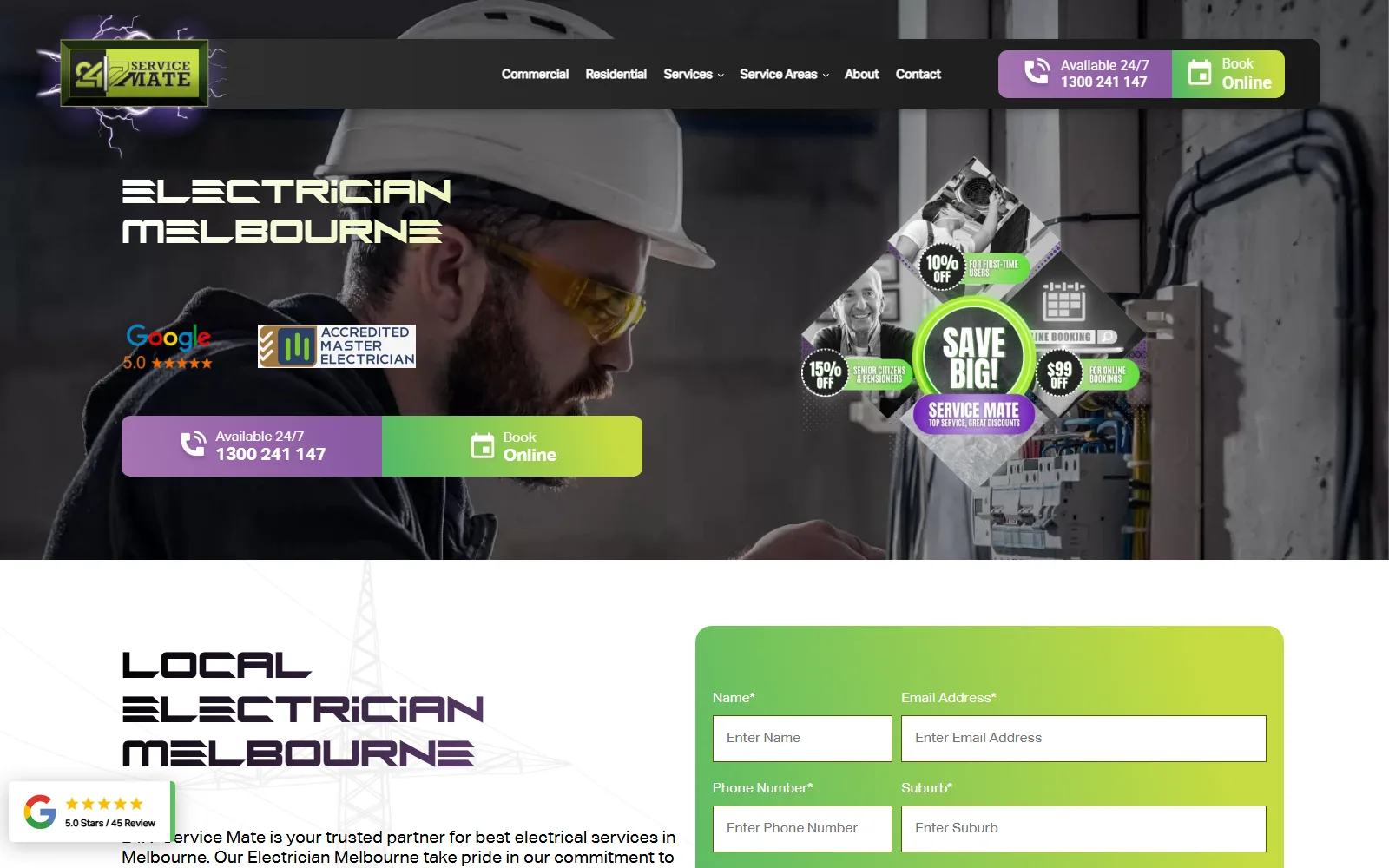 247 Servicemate legacy desktop website